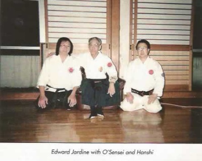 Edward Jardine O'Sensei Hanshi Yushikai Kobujutsu